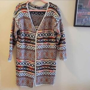 BESCA Open-front Long Cardigan L-XL